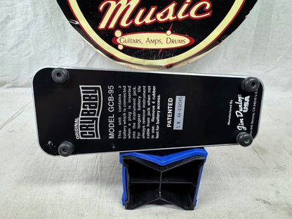 Dunlop GCB95 GCB-95 Original Cry Baby crybaby Wah Pedal - Rev E Circuit