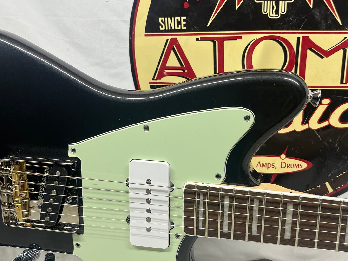Squier Limited Edition Paranormal Offset Telecaster Tele Electric Guitar - Charcoal Frost Metallic
