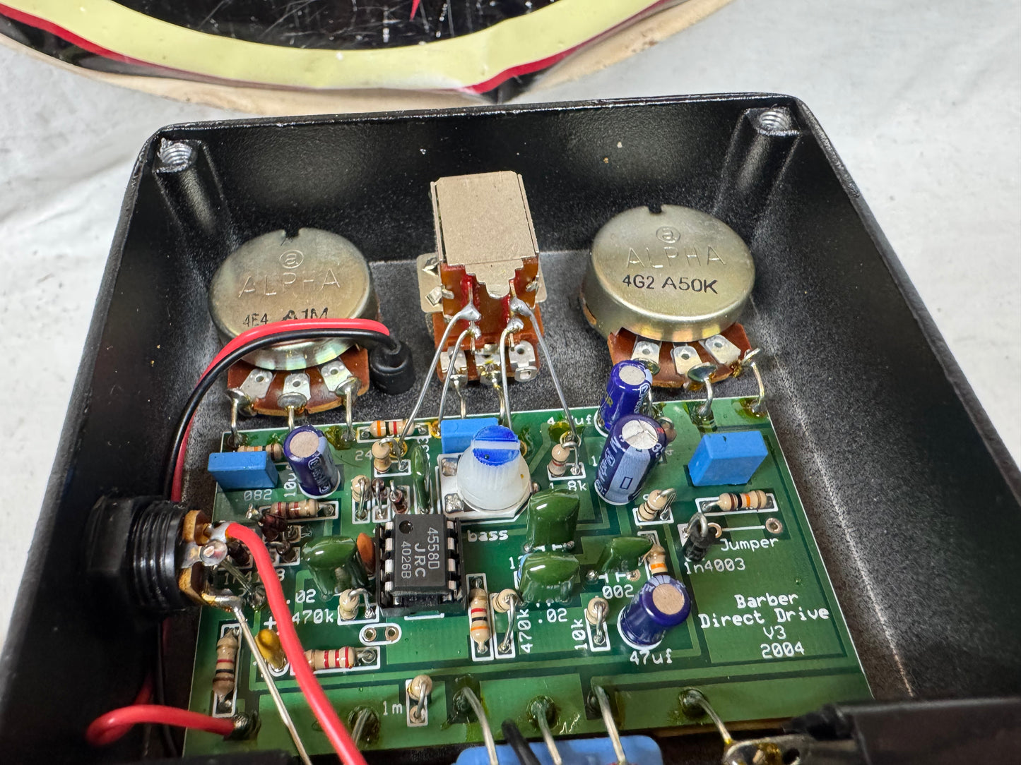 Barber Electronics Direct Drive v3 Overdrive Pedal