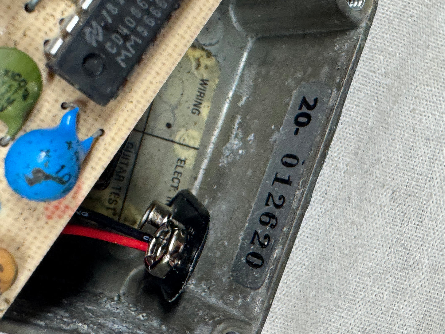 MXR MX-120 mx120 Envelope Filter Pedal Pots date to 1980
