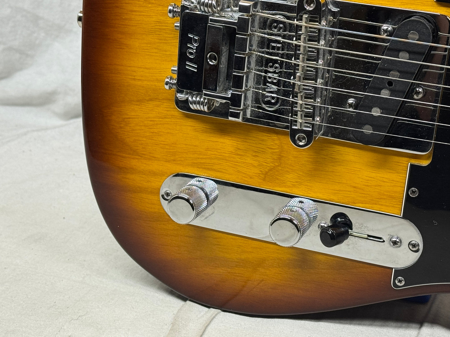 Fender 2016 Limited Special Edition American Standard Telecaster Figured Neck Guitar with Case 2015 - Cognac Burst / Rosewood fingerboard