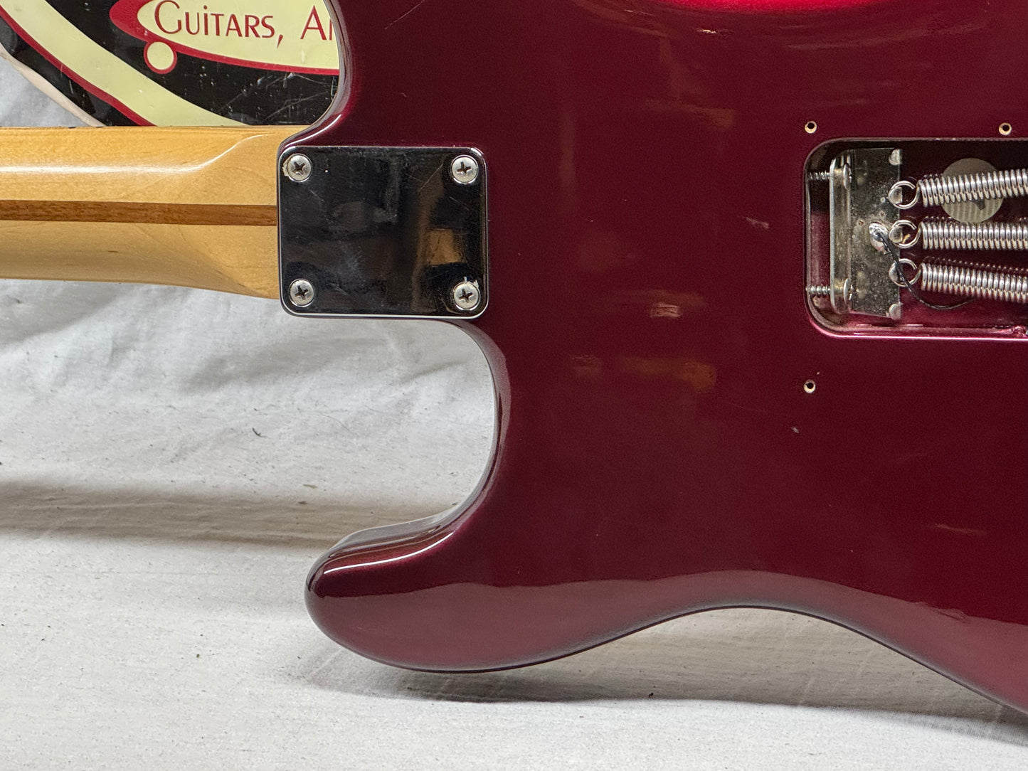 Fender Parts Stratocaster Guitar - 2005 MIM Classic Series '50s neck on ? MIM body with Lindy Fralin electronics + Case