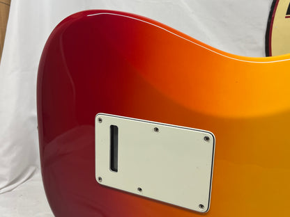 Fender Player Plus Stratocaster Strat Left-Handed Lefty Electric Guitar MIM - Made in Mexico - Tequila Sunrise