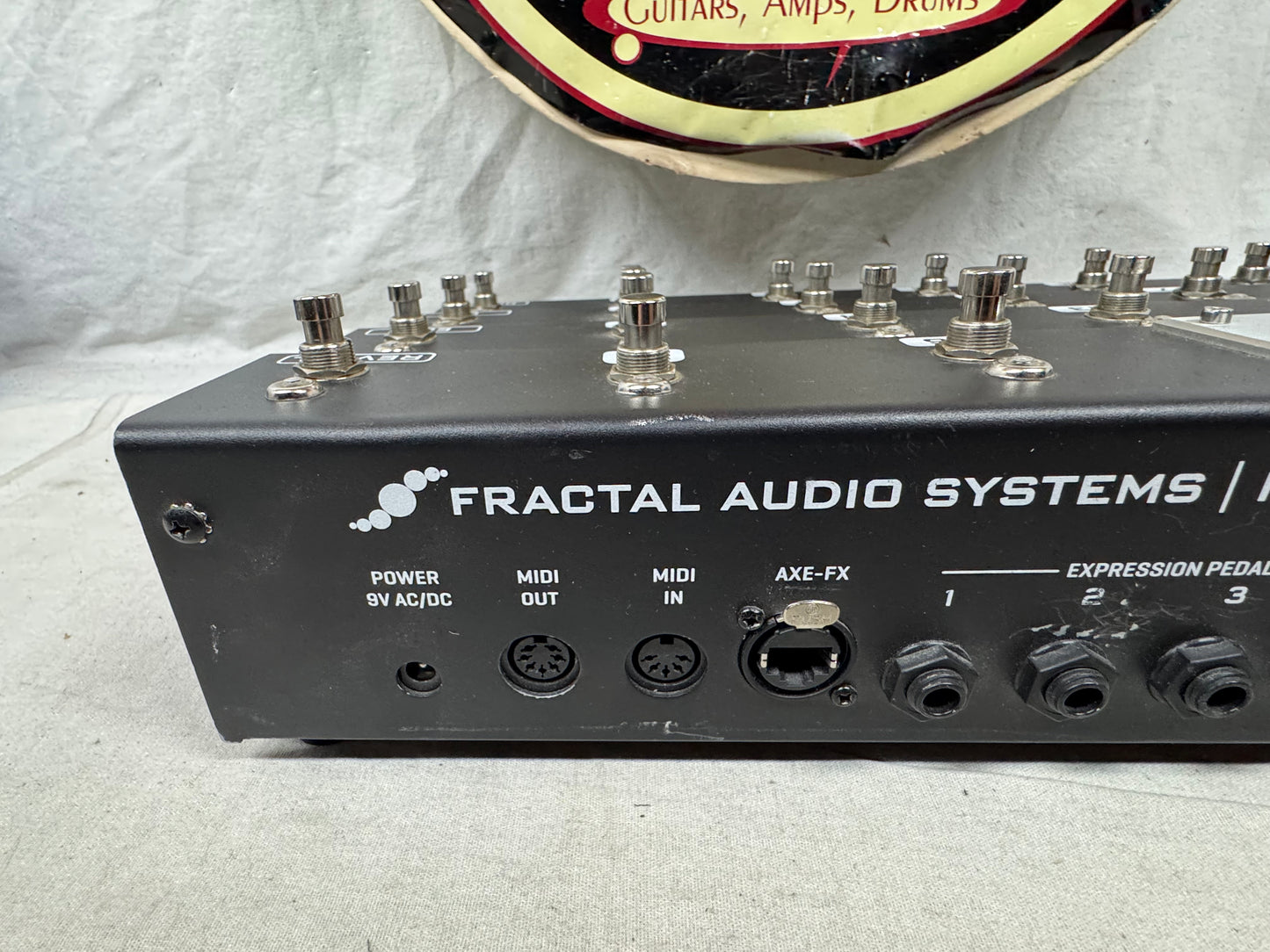 Fractal Audio Systems MFC-101 mfc101 MkII MIDI Foot Controller Pedal
