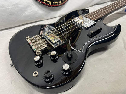 Epiphone Elite EB-3 4-String Doublecut Electric Bass - Black - NUT HAS BEEN RAISED