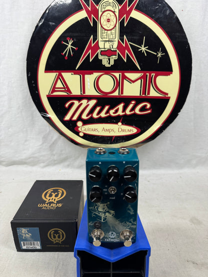Walrus Audio Fathom Multi-Function Reverb Pedal with Box