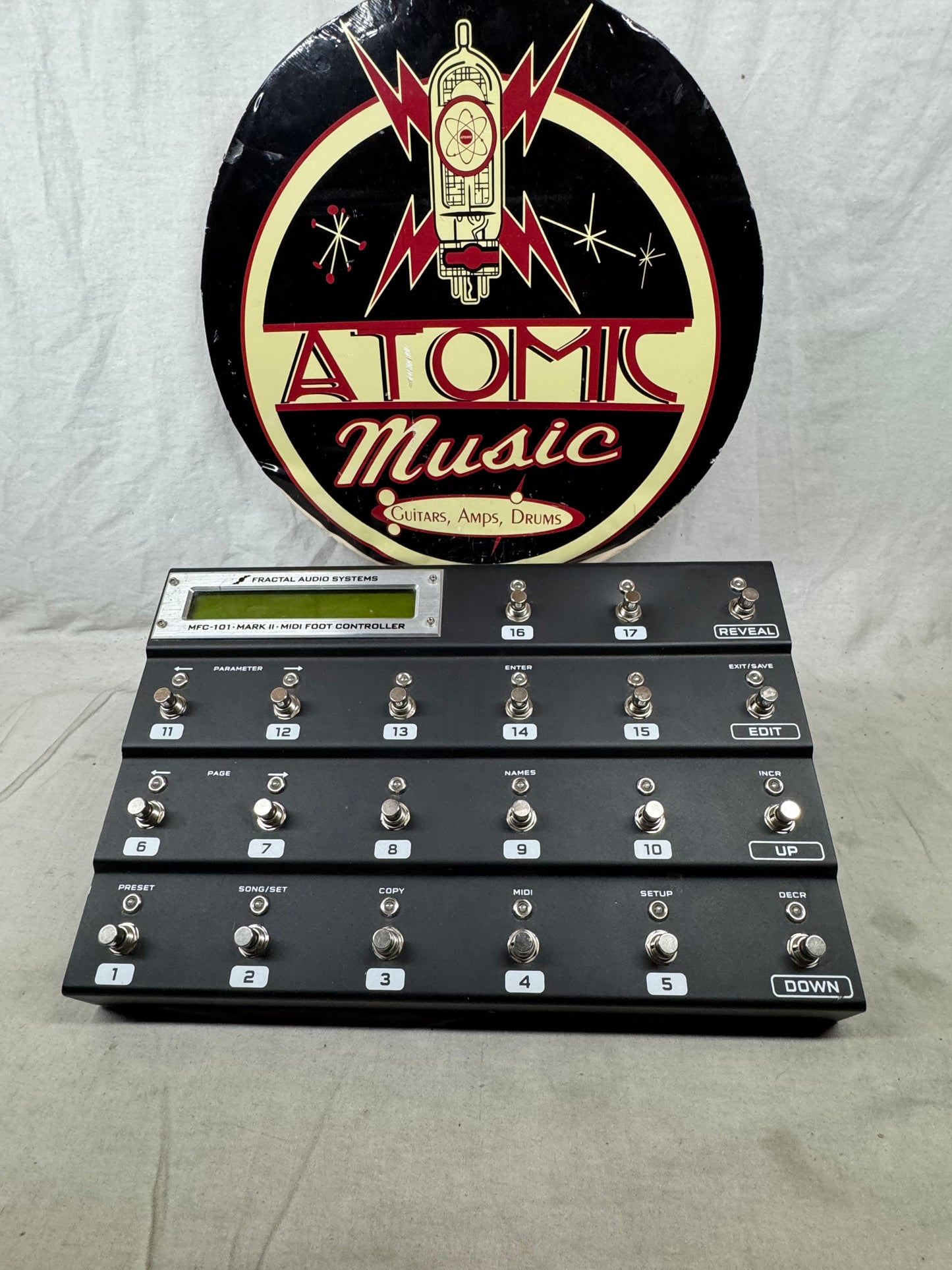 Fractal Audio Systems MFC-101 mfc101 MkII MIDI Foot Controller Pedal