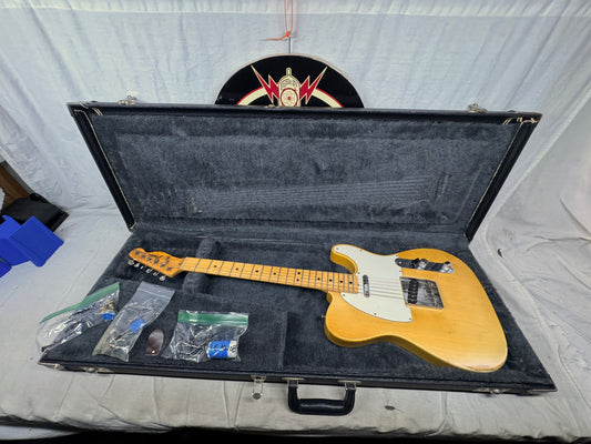 Fender USA Telecaster Guitar with Case 1975 - re-fretted by Philtone