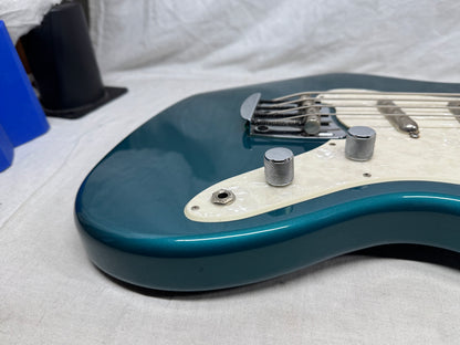 Fender Classic Player Rascal 4-string Bass 2014 - Ocean Turquoise / Rosewood fingerboard