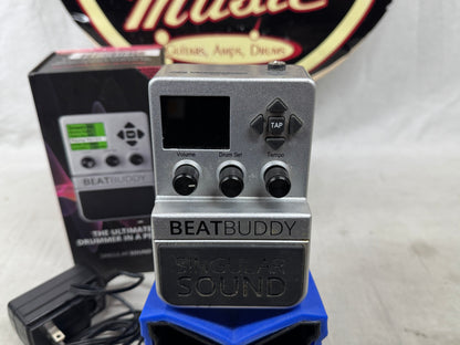 Singular Sound BeatBuddy beat buddy Drum Machine Pedal with Power Supply + Box