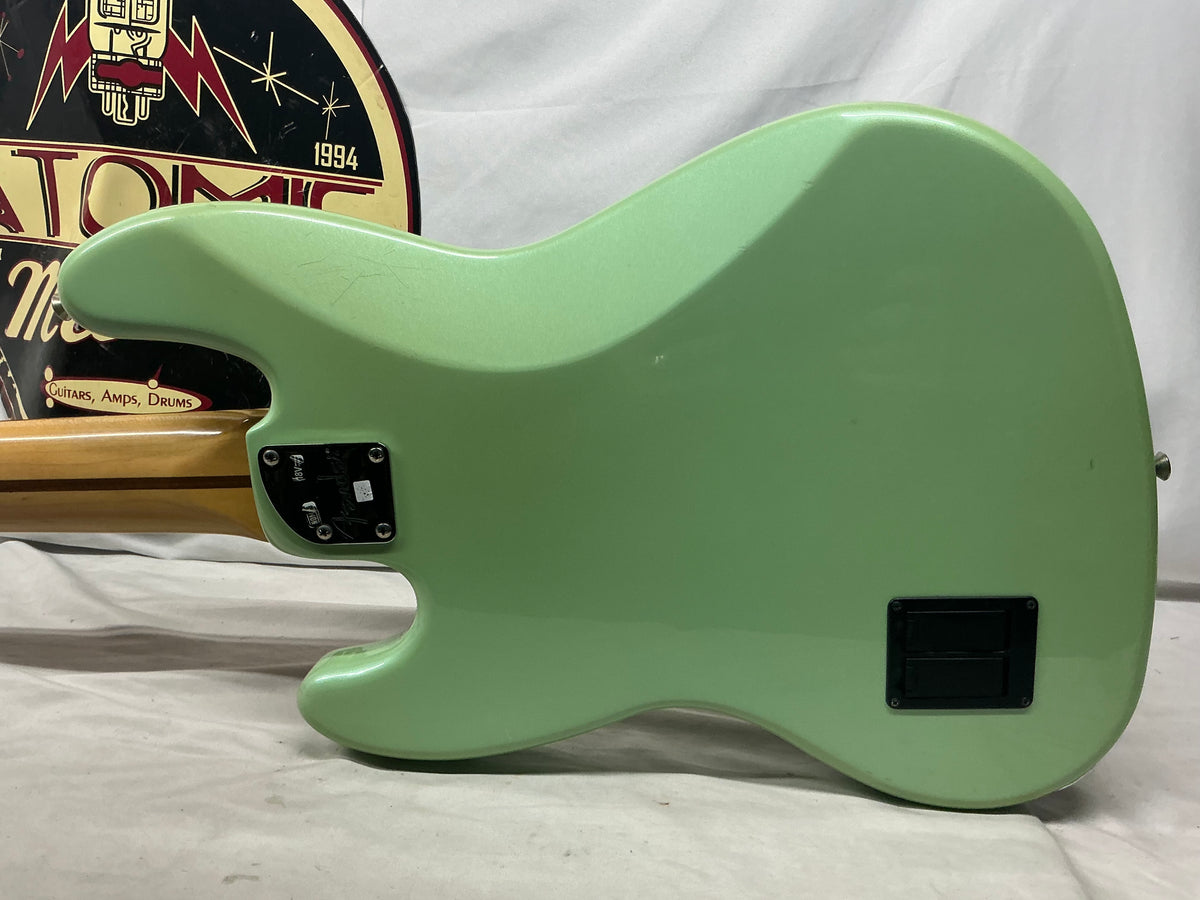 Fender Deluxe Active Jazz Bass V with Pau Ferro Fretboard 2018 - Surf Pearl