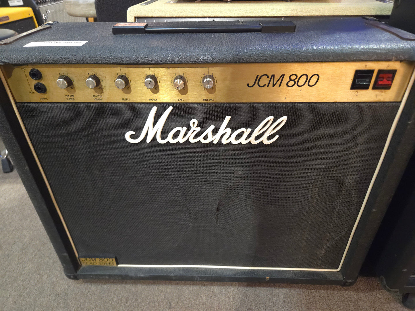Marshall JCM 800 Lead Series Model 4104 50-Watt Master Volume 2x12 Combo 1980s - Local Pickup Only