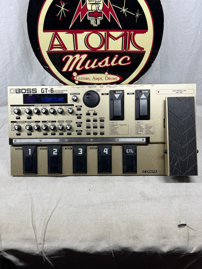 Boss GT-6 gt6 Guitar Multi-Effects Processor Preamp Pedal