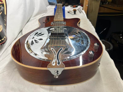 Mitchell RR200CE Roundneck Acoustic Electric Resonator Guitar - Image 18