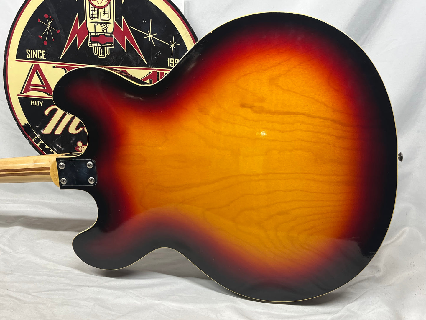 Welson 1960s DS2 Vintage Hollow Body Electric Guitar