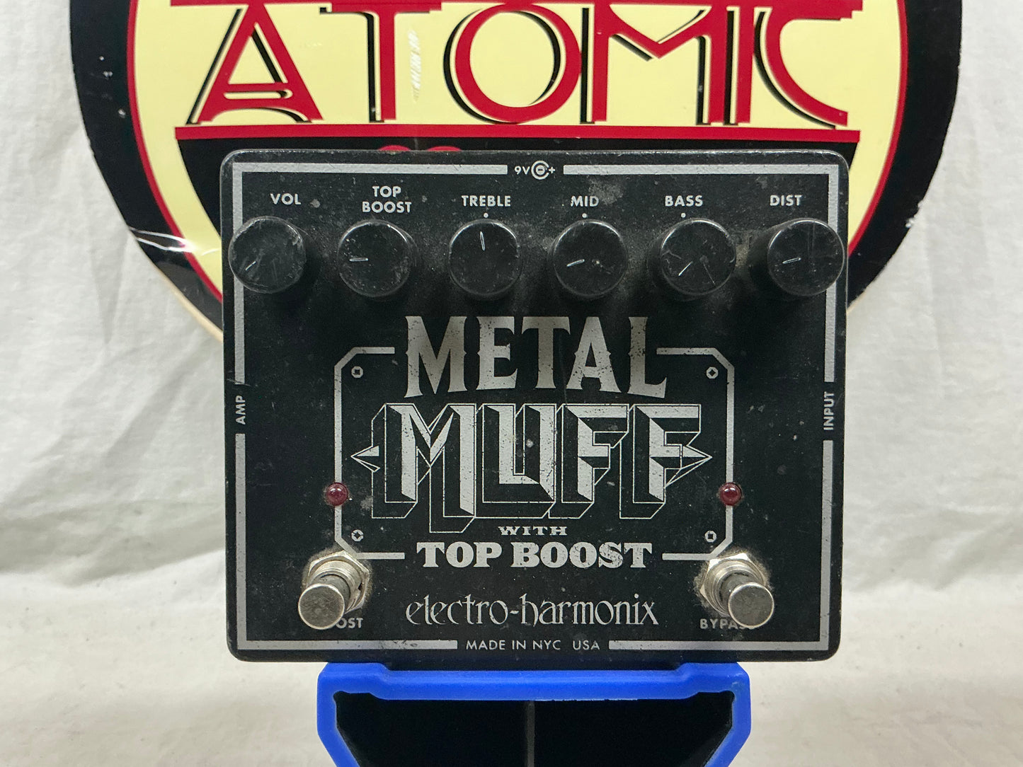 Electro-Harmonix Metal Muff with Top Boost Distortion Pedal
