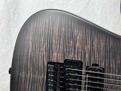 Jackson USA Custom Shop JCS SL2 FMT Guitar with COA + Case 2024 - Translucent Black Burst