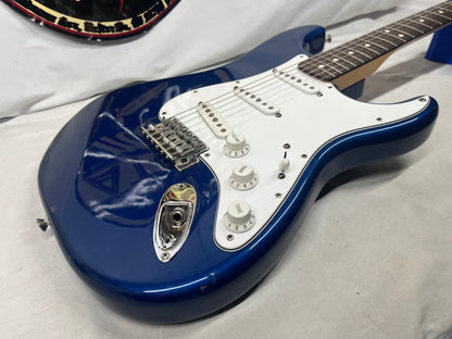 Fender Standard Stratocaster Strat Electric Guitar MIM - Made in Mexico - Electron Blue