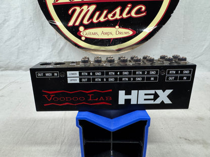 Voodoo Lab Hex True Bypass Audio Loop Switcher 2019