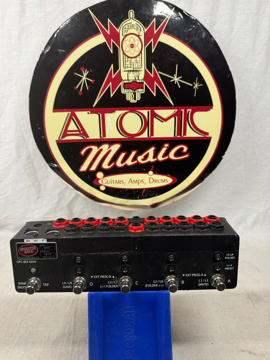 Disaster Area Designs DPC-8EZ Gen3 Programmable Bypass Switcher with MIDI Controller Pedal