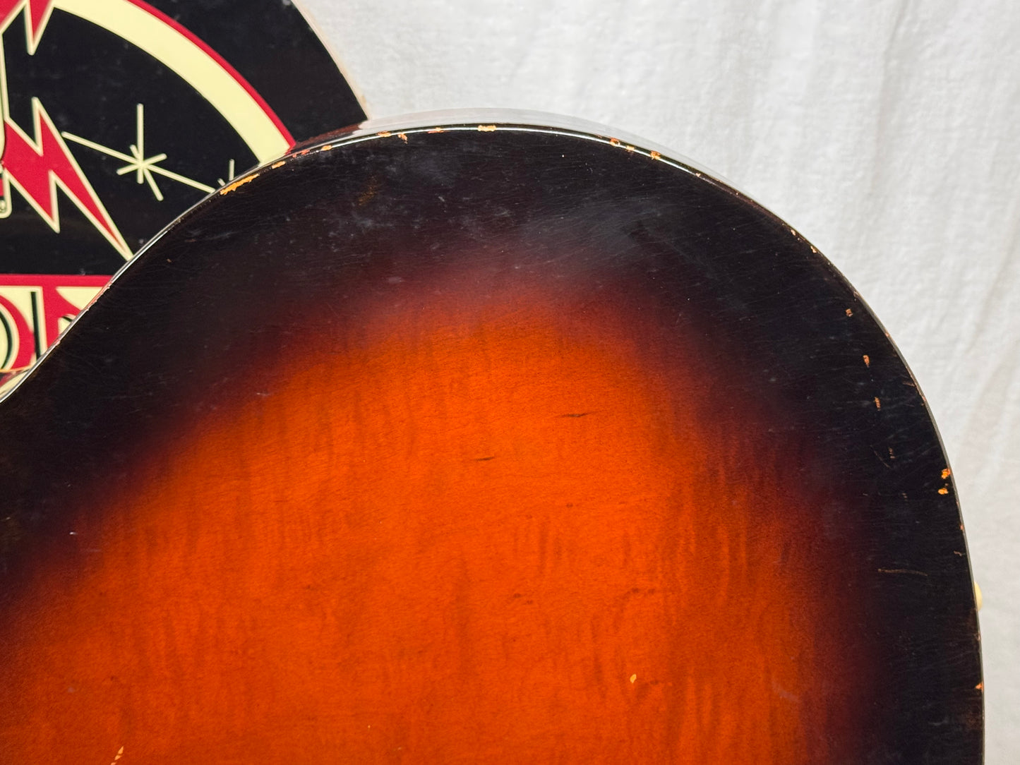 Gretsch Acoustic Guitar with Chipboard Case 1953