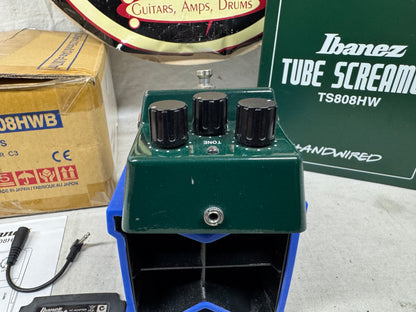 Ibanez TS808HW ts 808 hw Hand-Wired Overdrive Pedal with Metal Box