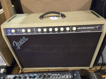 Fender Super-Sonic supersonic 112 2-Channel 1x12" Guitar Combo 2010 - Present - Blonde - Local Pickup Only