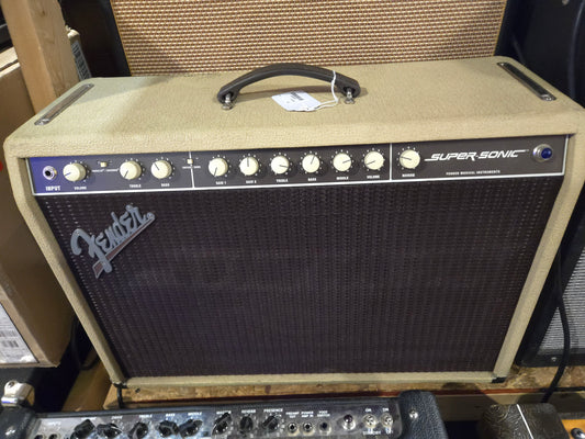 Fender Super-Sonic supersonic 112 2-Channel 1x12" Guitar Combo 2010 - Present - Blonde - Local Pickup Only