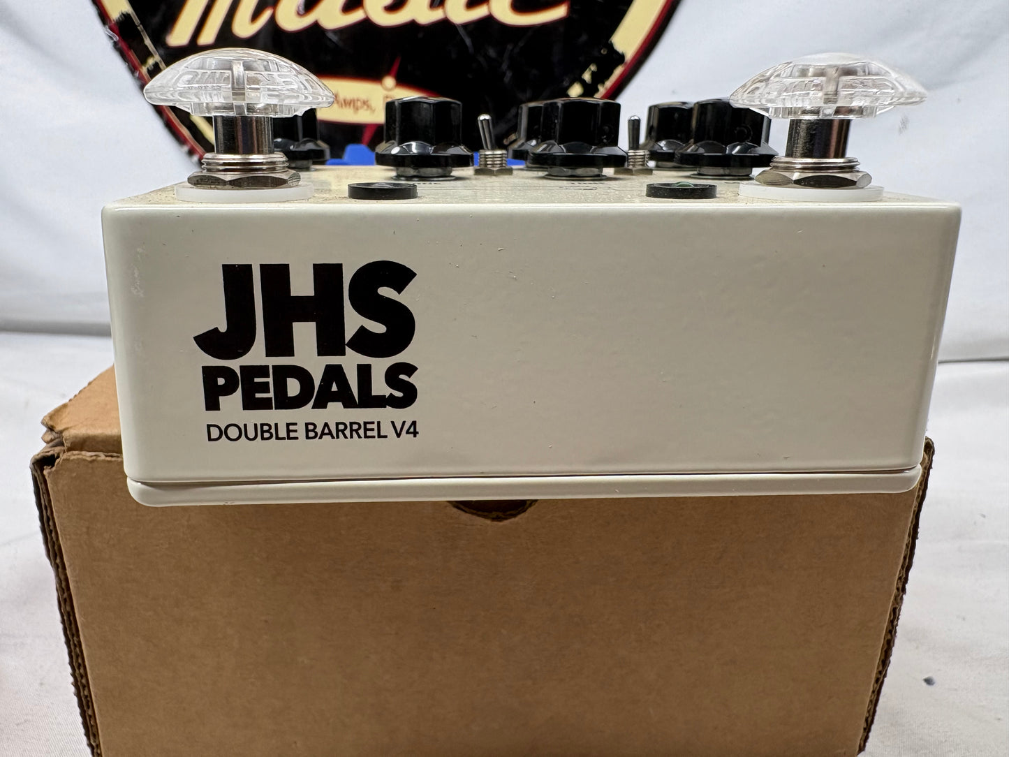 JHS Pedals Double Barrel v4 Overdrive Pedal with Box