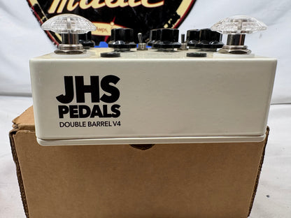 JHS Pedals Double Barrel v4 Overdrive Pedal with Box