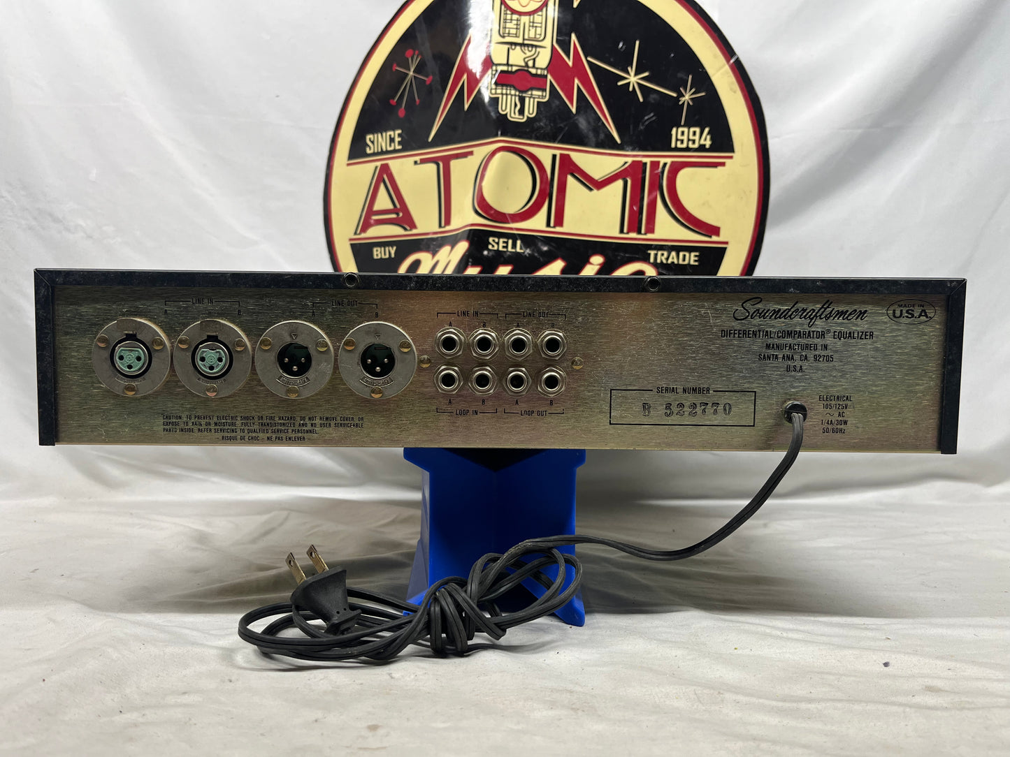 Soundcraftsmen Model G2241 Differential/Comparator Equalizer Rack Unit