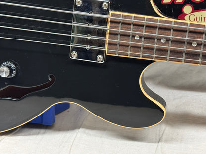 Gibson BADCEBCH1 Midtown Standard Semi-Hollowbody 4-string Bass with Case 2013 - Ebony / Black