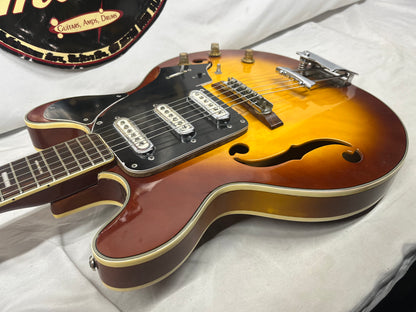 Univox Custom Hollow Body Electric Guitar