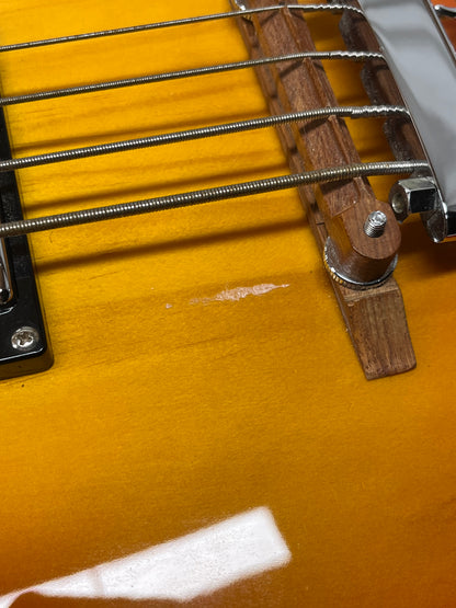 Musicvox Spaceranger Electric 4-String Bass - Sunburst
