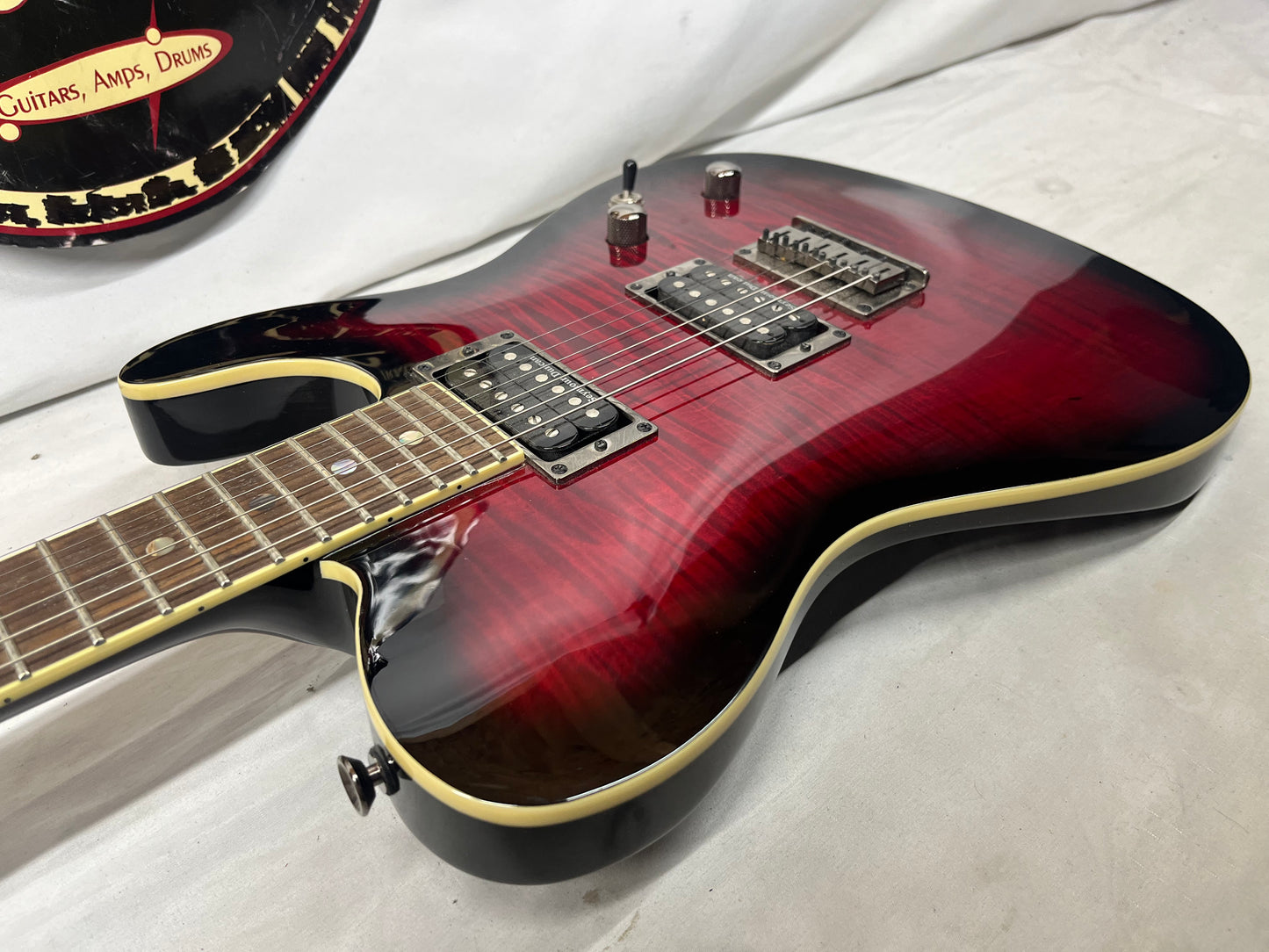 Fender Special Edition Custom Telecaster Tele FMT HH Electric Guitar - Black Cherry Burst