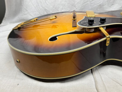 Epiphone Emperor Archtop Hollowbody Guitar with Case 1996 - Antique Sunburst
