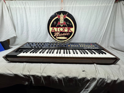 Korg PS-6 ps6 Polysix poly six 6-Voice Analog Synthsizer 61-Key Keyboard with SKB Case 1980s - Local Pickup Only