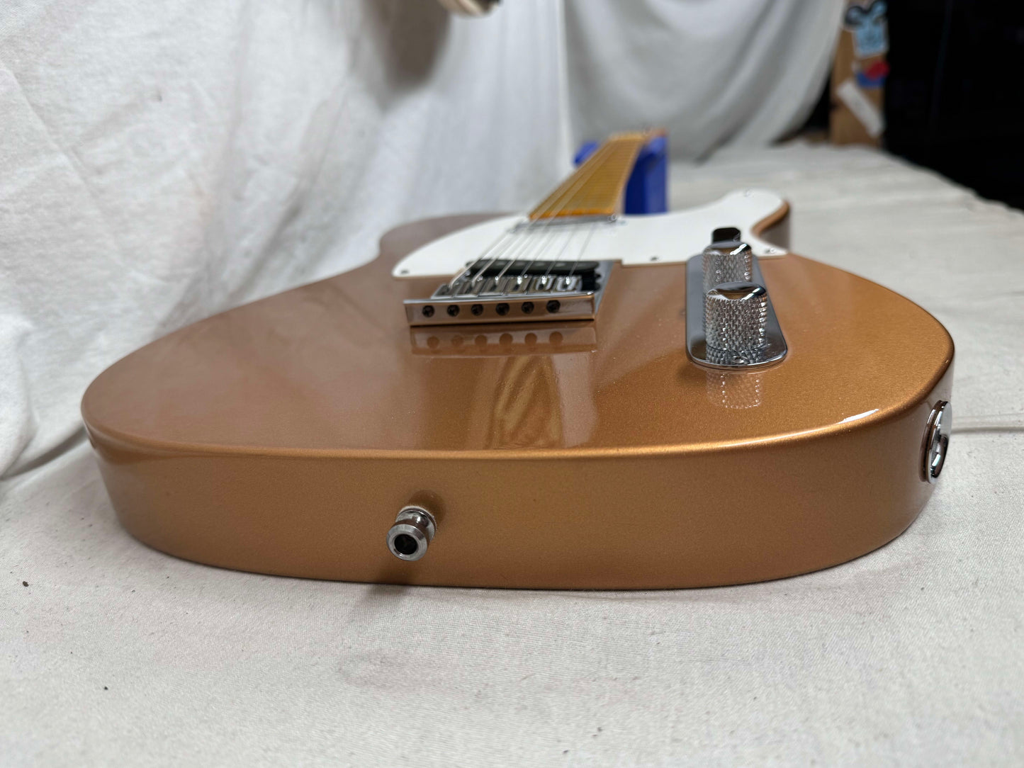 Fender USA Custom Shop Special Edition Custom Deluxe Telecaster Guitar with COA + Case 2010 - Copper / Maple neck