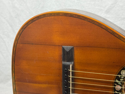 Unknown Builder Parlor Acoustic Guitar with Case late 1800s - early 1900s
