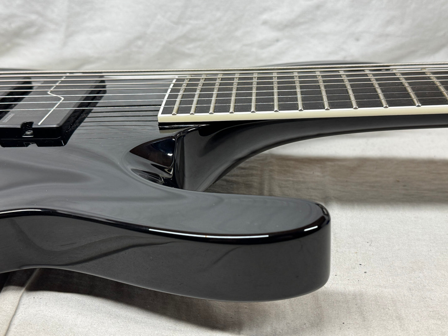 ESP Signature Series ESTEFB8 BLKFI STEF B-8 Stephen Carpenter (Deftones) Baritone 8-string Guitar with COA + Case - MIJ Made In Japan 2025 - Black