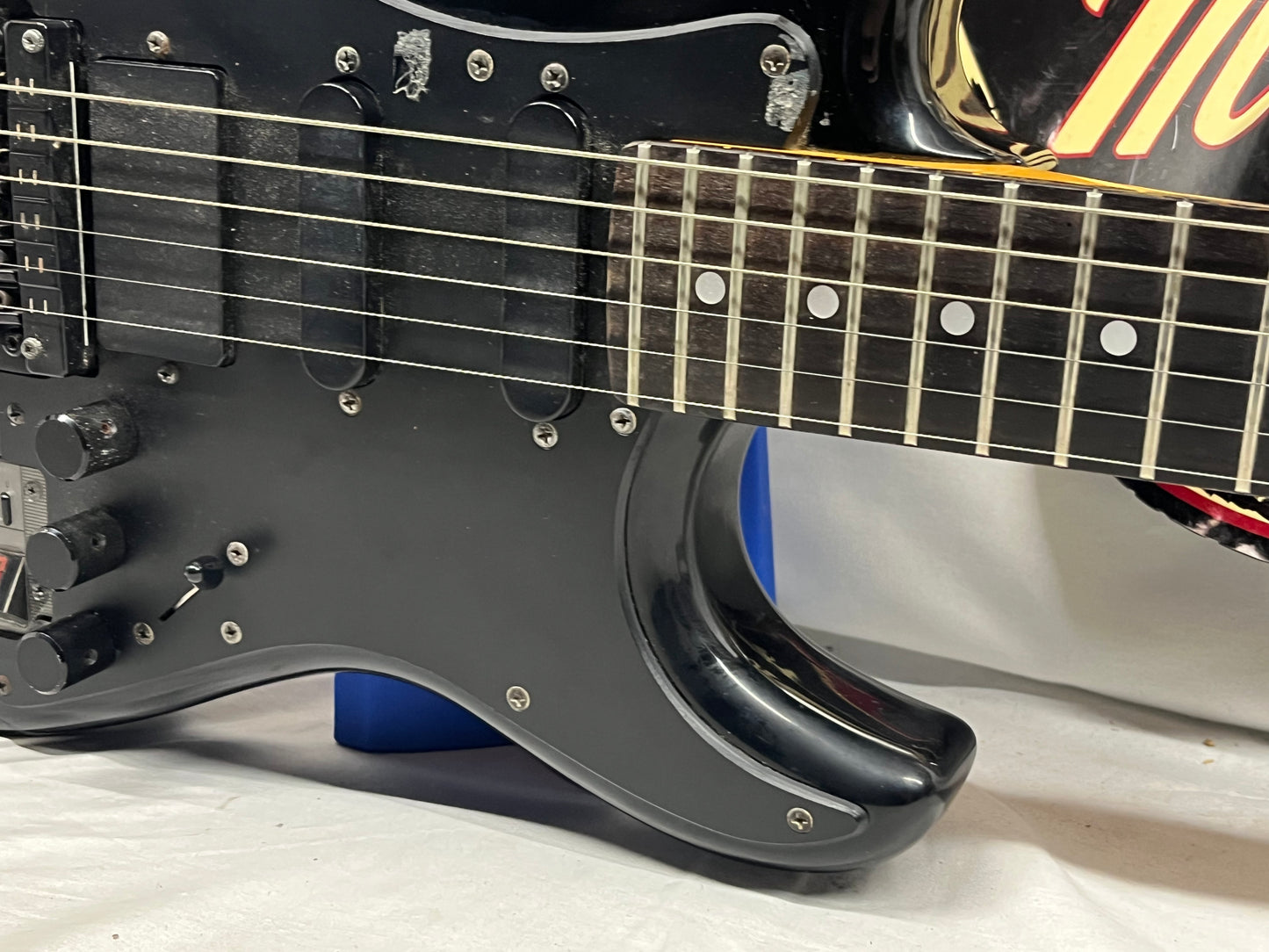 Casio PG-380 Electric Guitar Synthesizer 1980s - Black