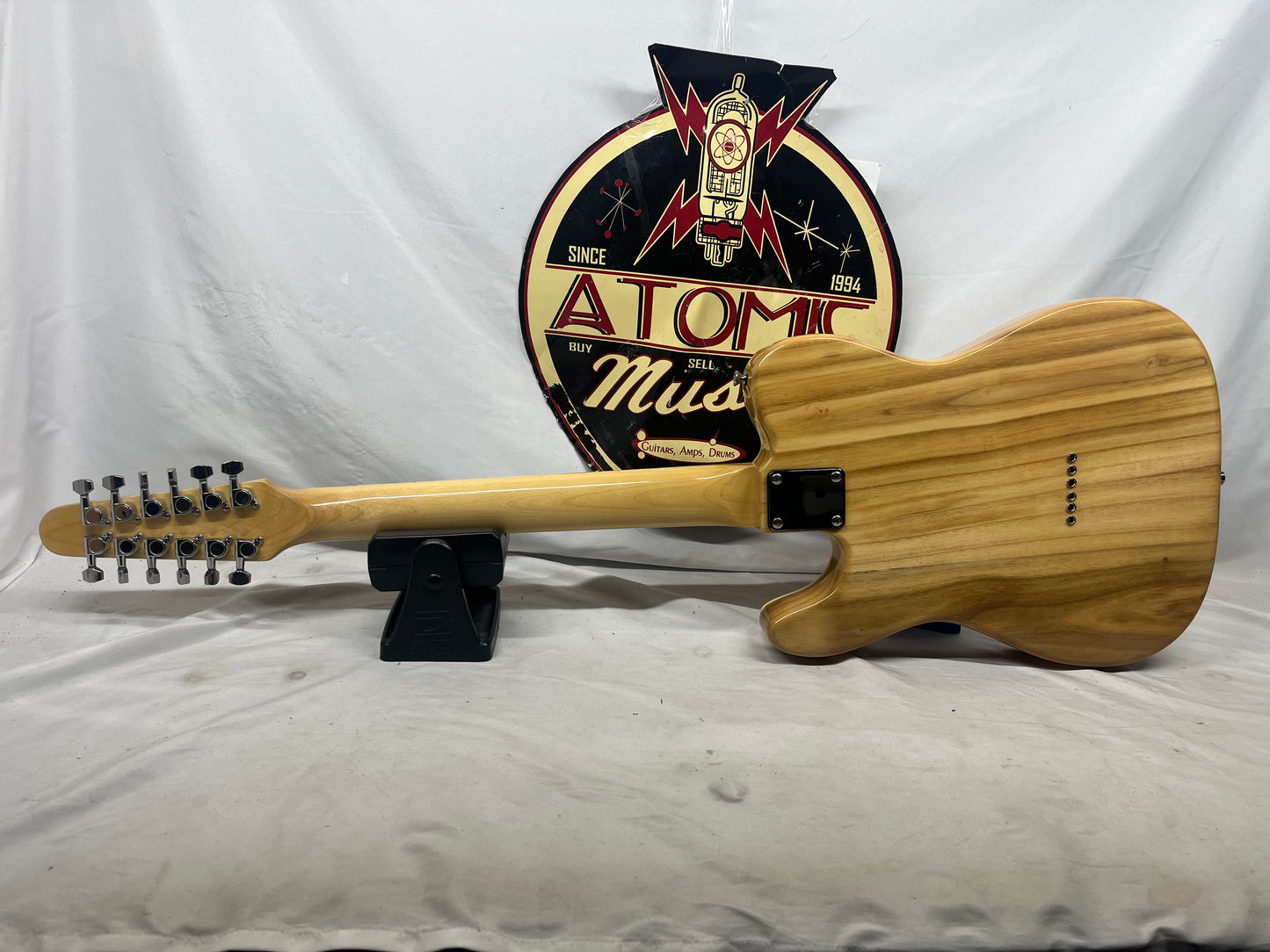 Cozart 12-String Semi-Hollow Body Singlecut Electric Guitar