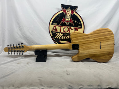Cozart 12-String Semi-Hollow Body Singlecut Electric Guitar