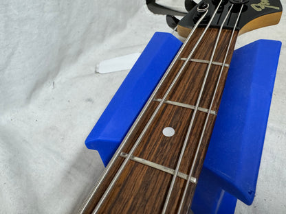 Fender HM Bass IV heavy metal 4-string Bass with Case - MIJ Made In Japan 1989 - 1990 - Green / Gold