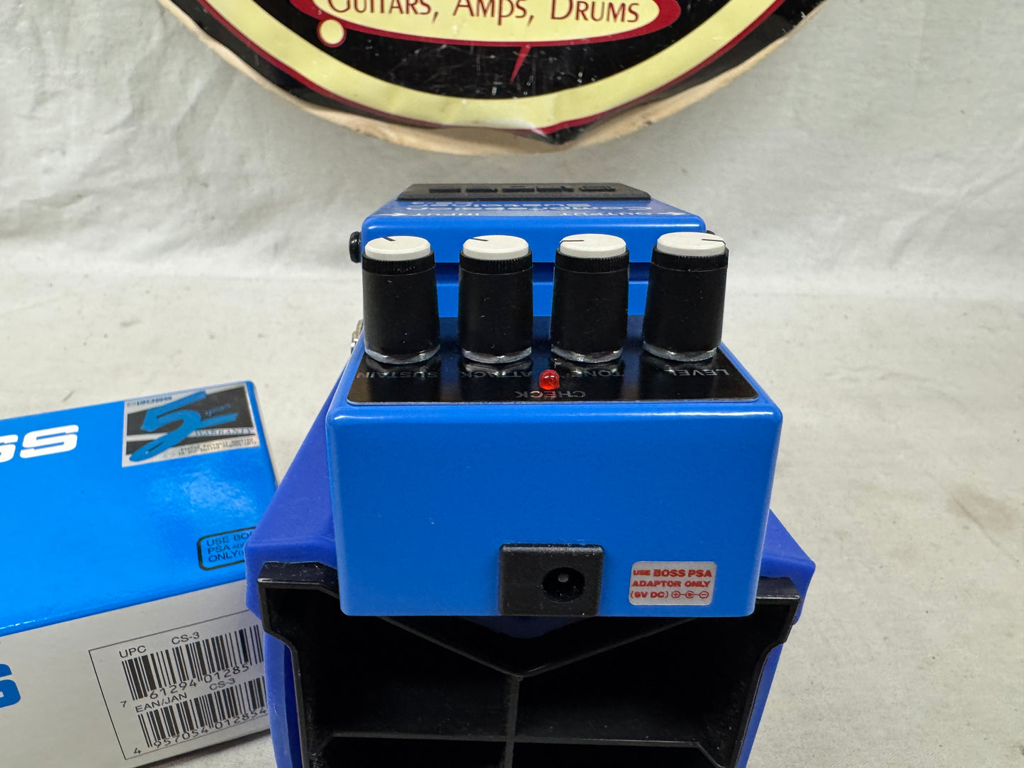 Boss CS-3 cs3 Compression Sustainer Compressor Pedal with Box 2008