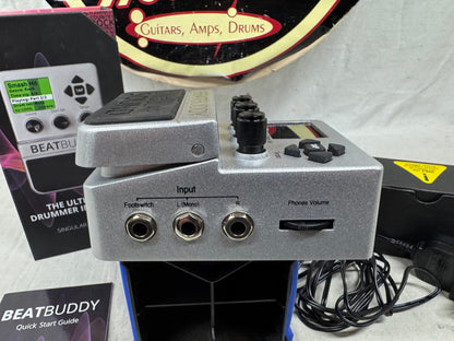 Singular Sound BeatBuddy beat buddy Drum Machine Pedal with Power Supply + Box