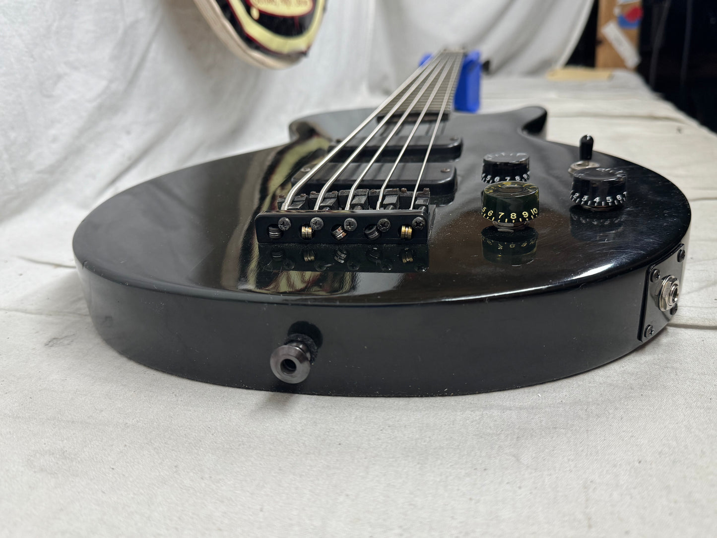 Gibson LPB-1/5 lpb-1 5 lpb1/5 Les Paul Special Bass Singlecut 5-string Bass 1998 - Ebony / Black