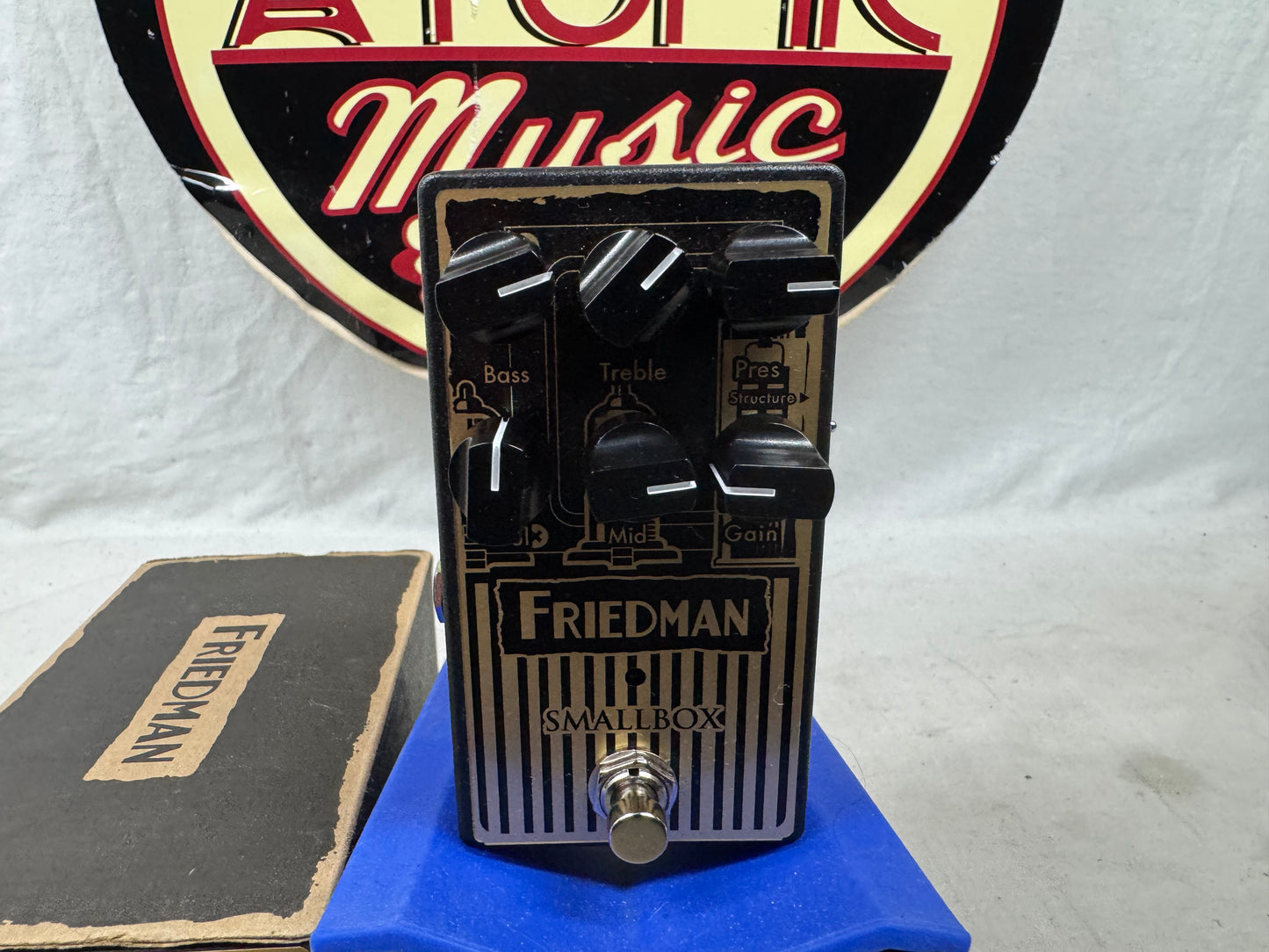 Friedman Smallbox Overdrive Pedal with Box
