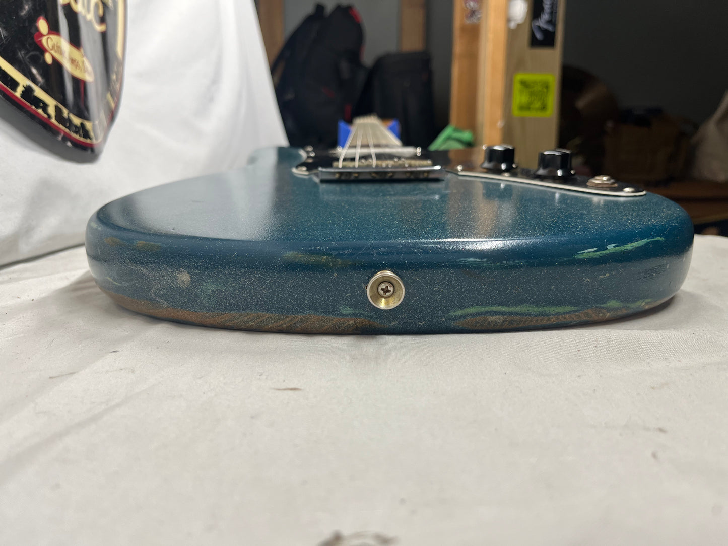 Fender MusicMaster music master Re-fin'd Electric Guitar