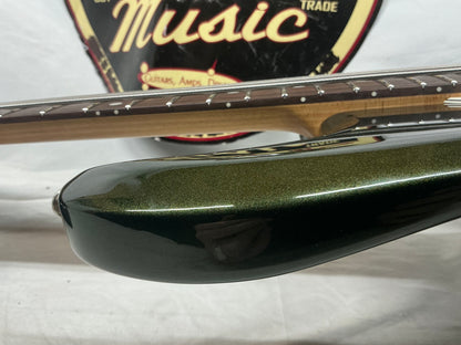 Ernie Ball Music Man StingRay sting ray 5H Bass with Soft Case - Fallout Green
